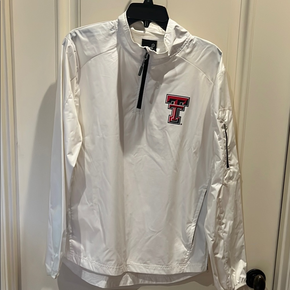 Texas Tech White Pullover Jacket - image 1